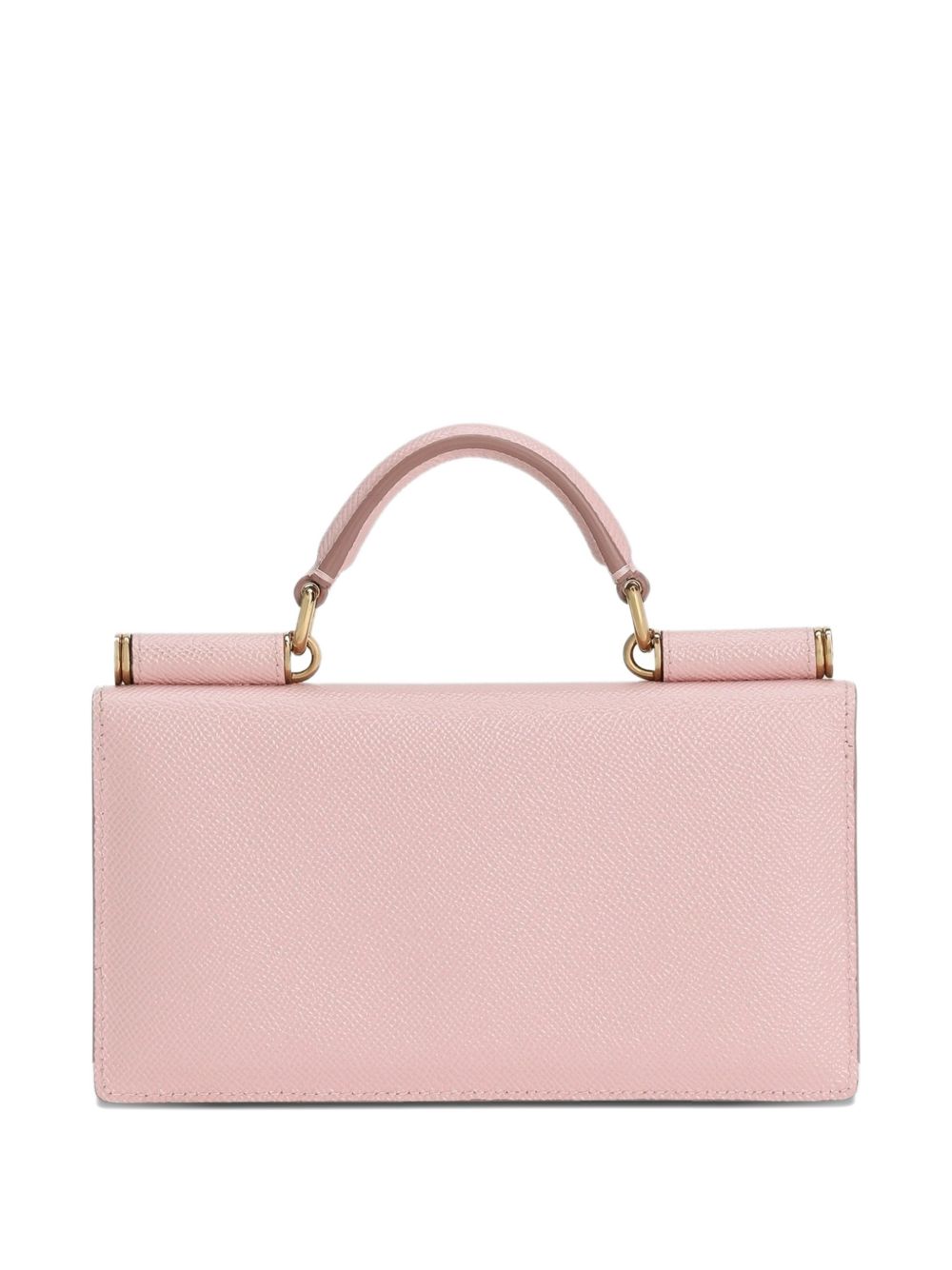 Dolce & Gabbana Pink Clutches — Mini Top-Handle Bag
