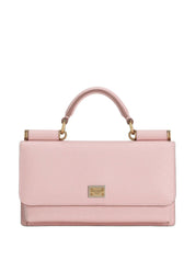 Dolce & Gabbana Pink Clutches — Mini Top-Handle Bag
