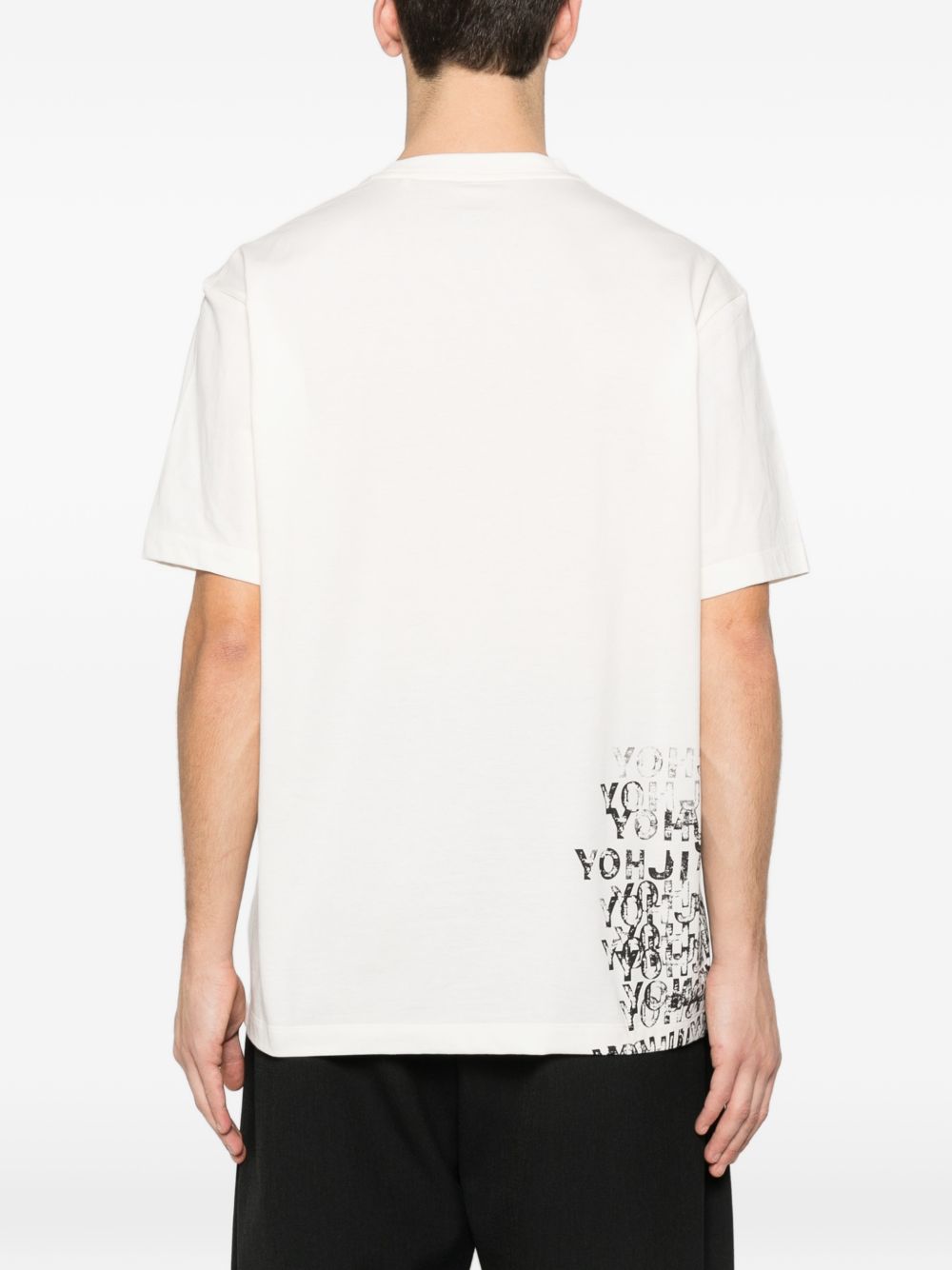 Y-3 T-shirts and Polos White