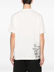 Y-3 T-shirts and Polos White