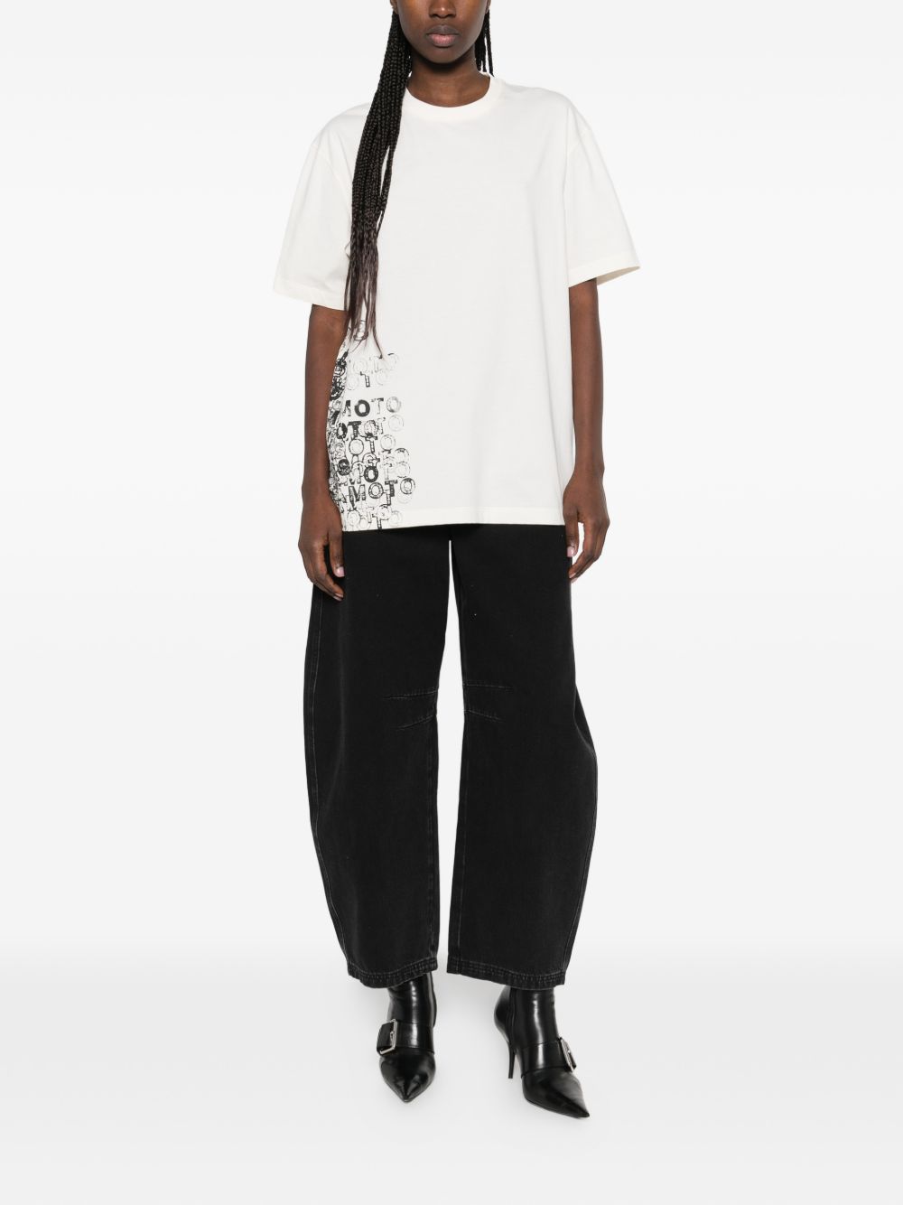 Y-3 T-shirts and Polos White