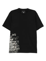 Y-3 T-shirts and Polos Black