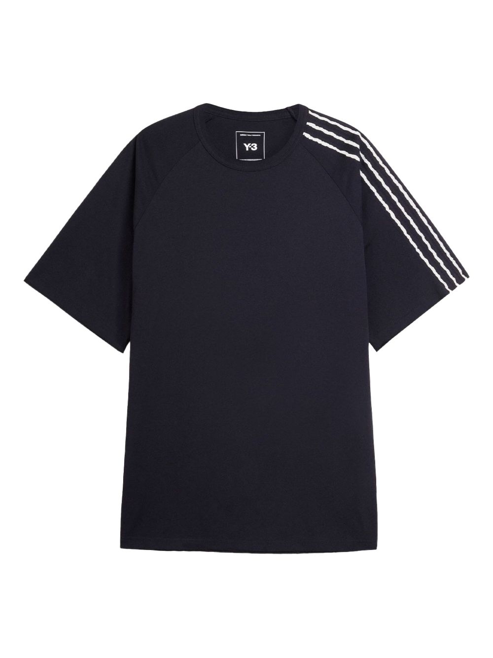 Y-3 T-shirts and Polos Black
