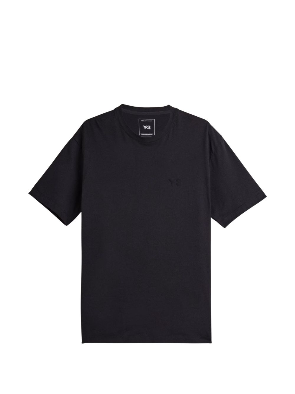 Y-3 Black T-Shirts & Polos — Designer Topwear