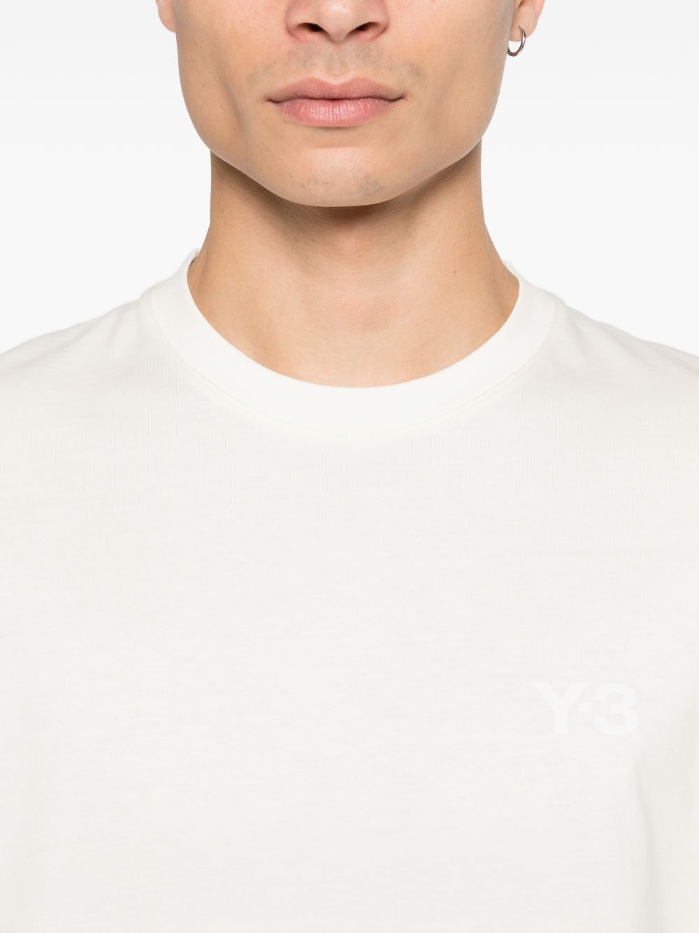 Y-3 T-shirts and Polos White