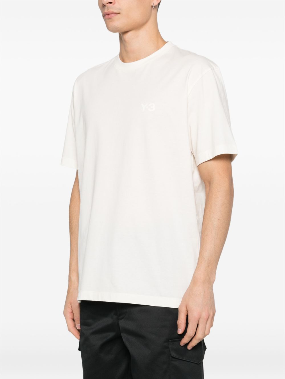 Y-3 T-shirts and Polos White