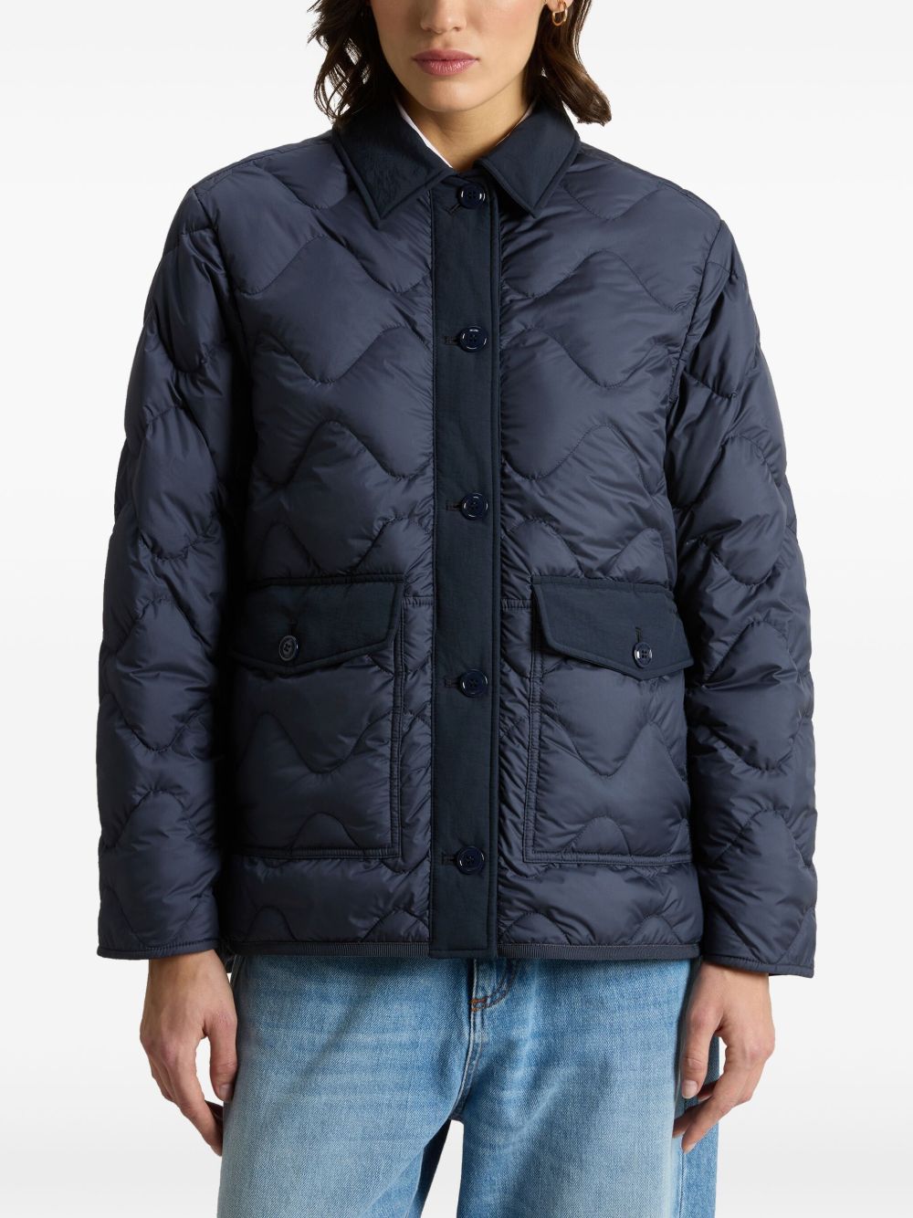 Woolrich Blue Quilted Jackets for Women — New In