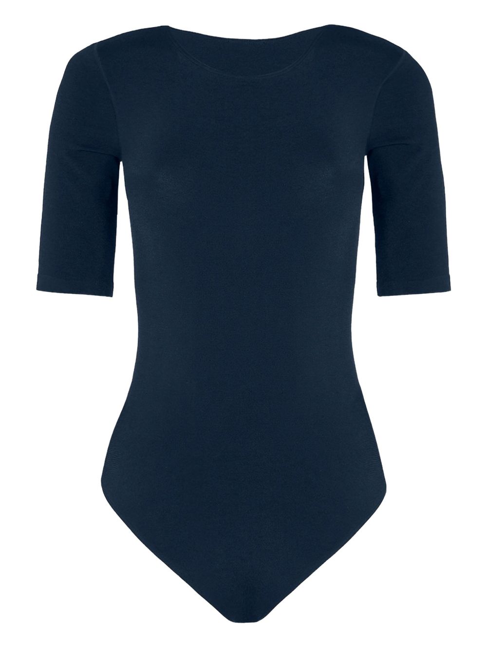 Wolford Blue Top — Seamless Crew Neck (New In)