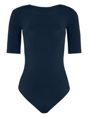 Wolford Blue Top — Seamless Crew Neck (New In)