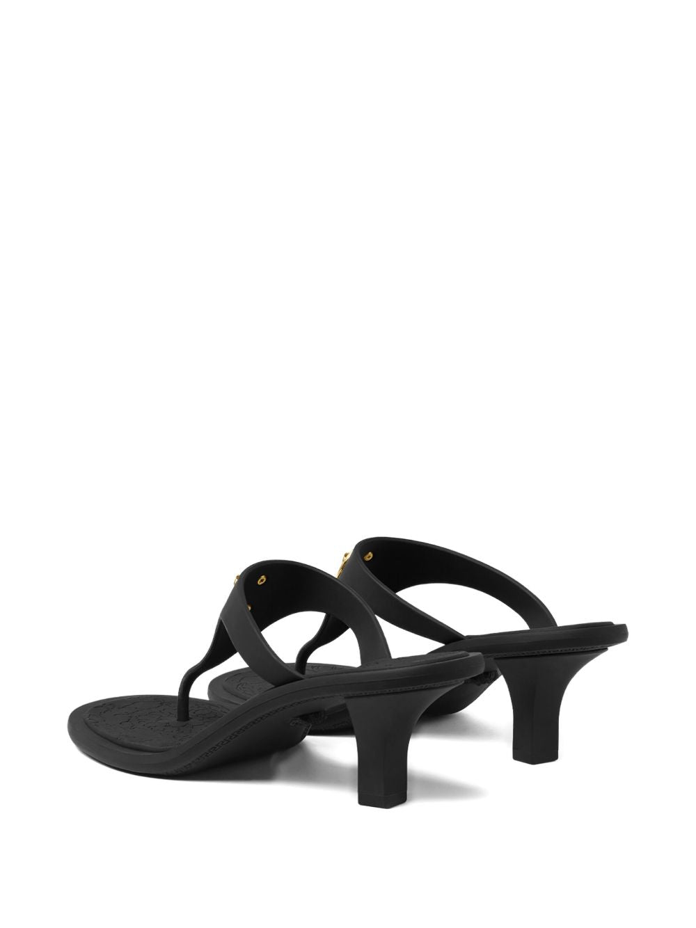 Versace Sandals Black — Women's Thong Sandals