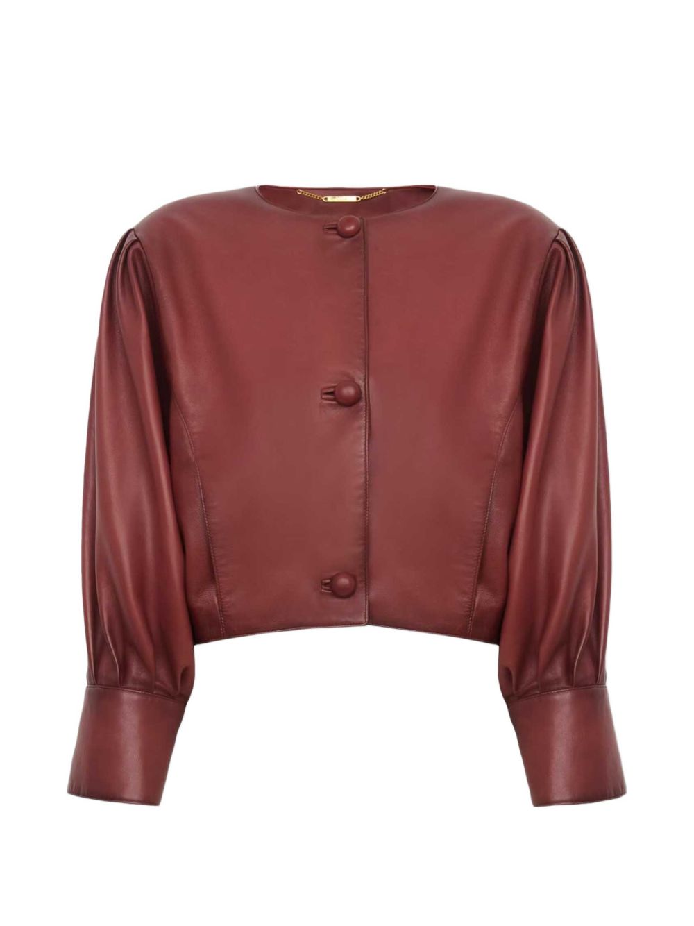 Chloé Brown Leather Jackets — New In Spring 2026
