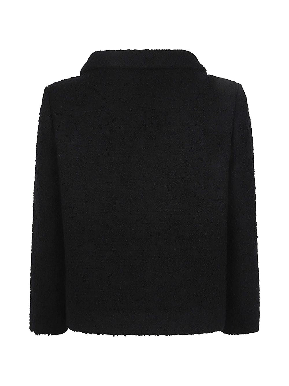 Valentino VLogo Wool Jacket — Black Tailored Jacket
