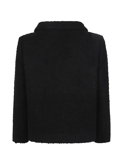 Valentino VLogo Wool Jacket — Black Tailored Jacket