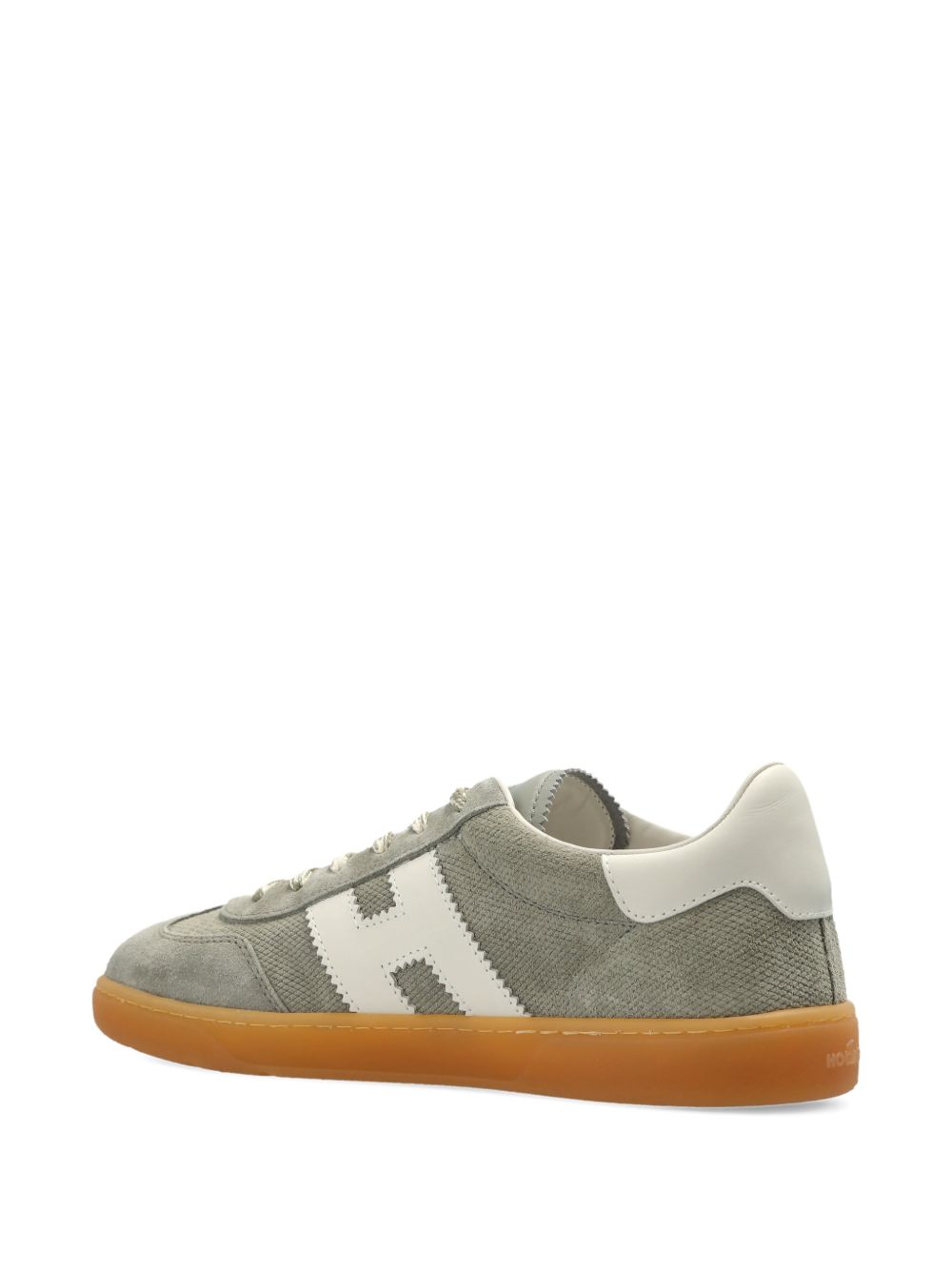 Hogan Sneakers Green — Women's Leather Sneakers