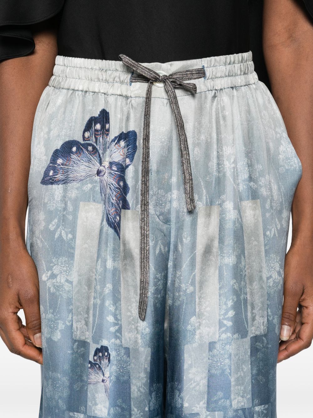 Pierre Louis Mascia Trousers Clear Blue