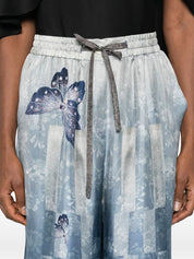 Pierre Louis Mascia Trousers Clear Blue