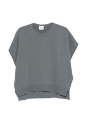 Alysi Grey T-Shirts & Polos — Topwear for Women
