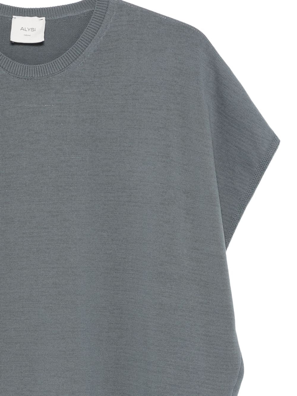 Alysi Grey T-Shirts & Polos — Topwear for Women