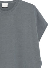 Alysi Grey T-Shirts & Polos — Topwear for Women