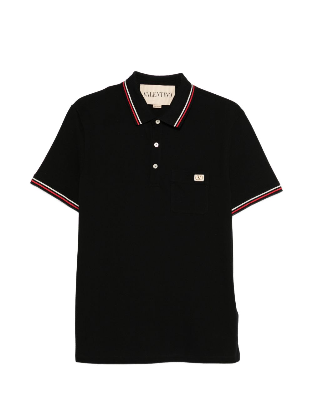 Valentino Black T-Shirts & Polos — Topwear for Men