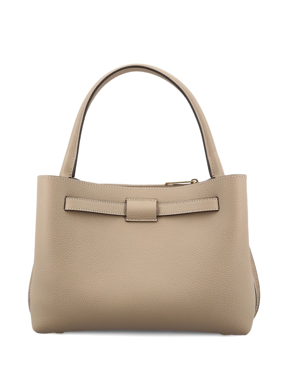 Tod'S Mini Handbag - Beige Leather Top Handle (New In)