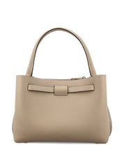 Tod'S Mini Handbag - Beige Leather Top Handle (New In)