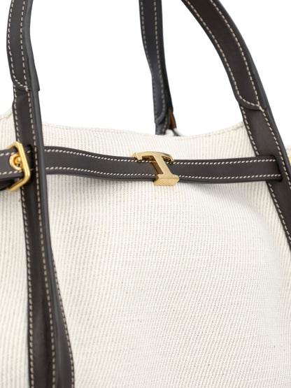Tod'S Small Shopping Bag — White Shopper Tote