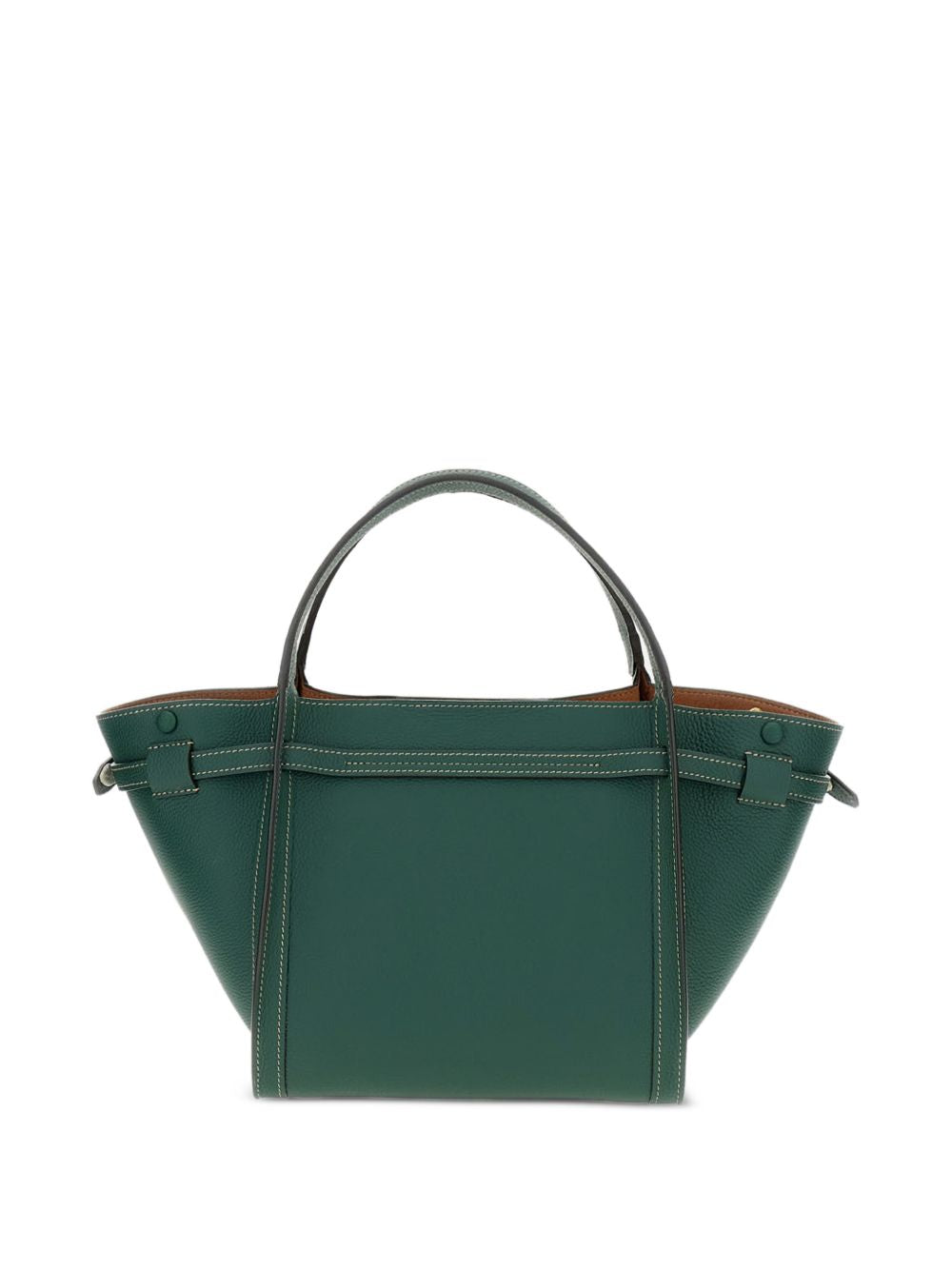 Tod'S Green Shopper Bag — Small Leather Tote | Tod'S