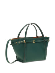 Tod'S Green Shopper Bag — Small Leather Tote | Tod'S