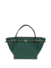 Tod'S Green Shopper Bag — Small Leather Tote | Tod'S