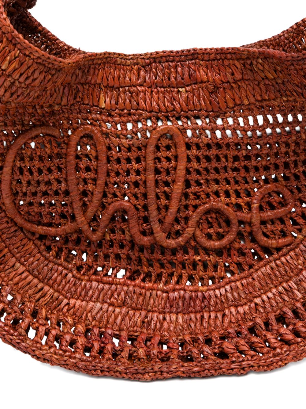 Chloé ChloÃ© Summer Banana Raffia Hobo Bag