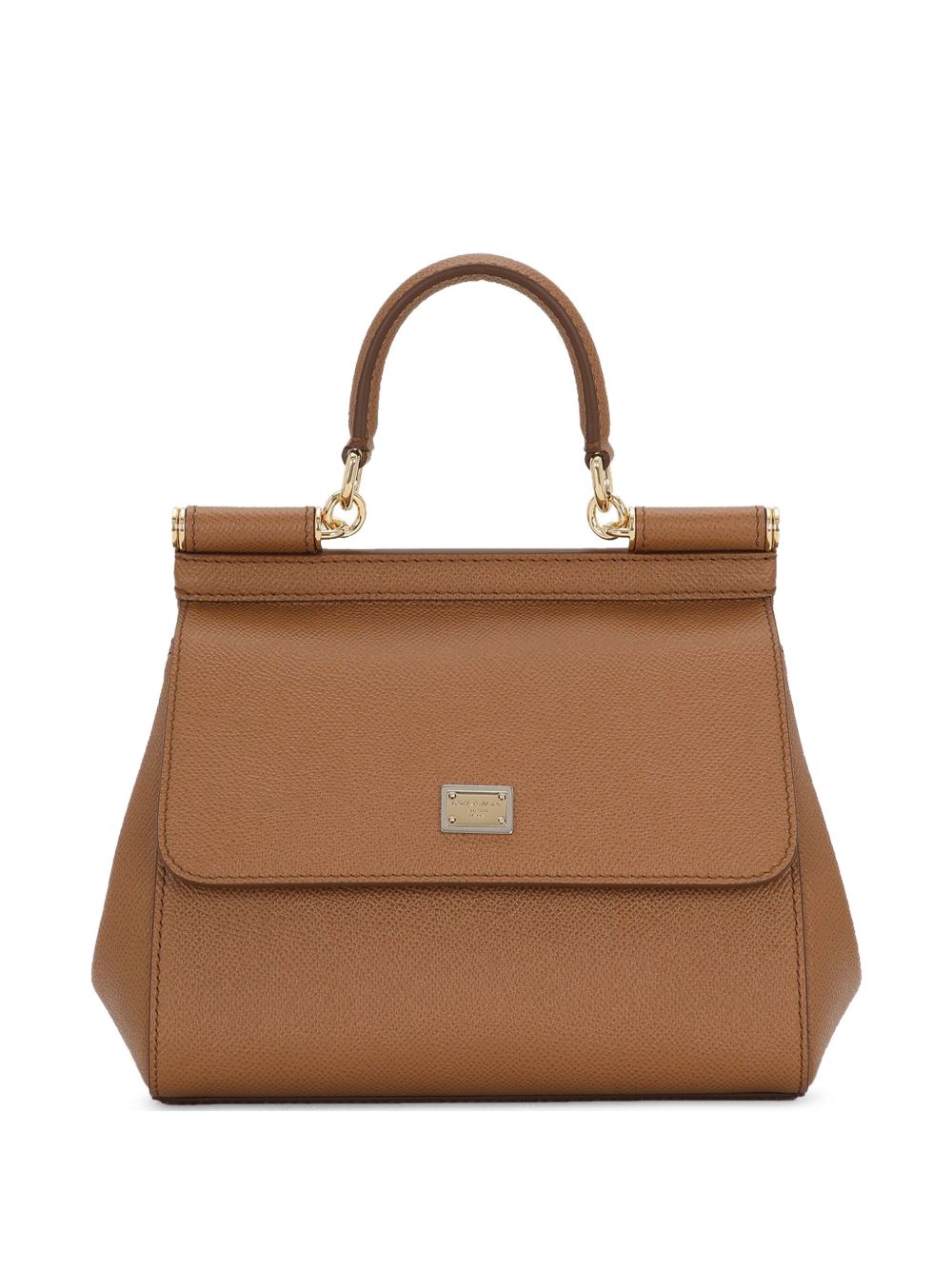 Dolce & Gabbana Handbag — Sicily Medium Brown