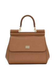 Dolce & Gabbana Handbag — Sicily Medium Brown