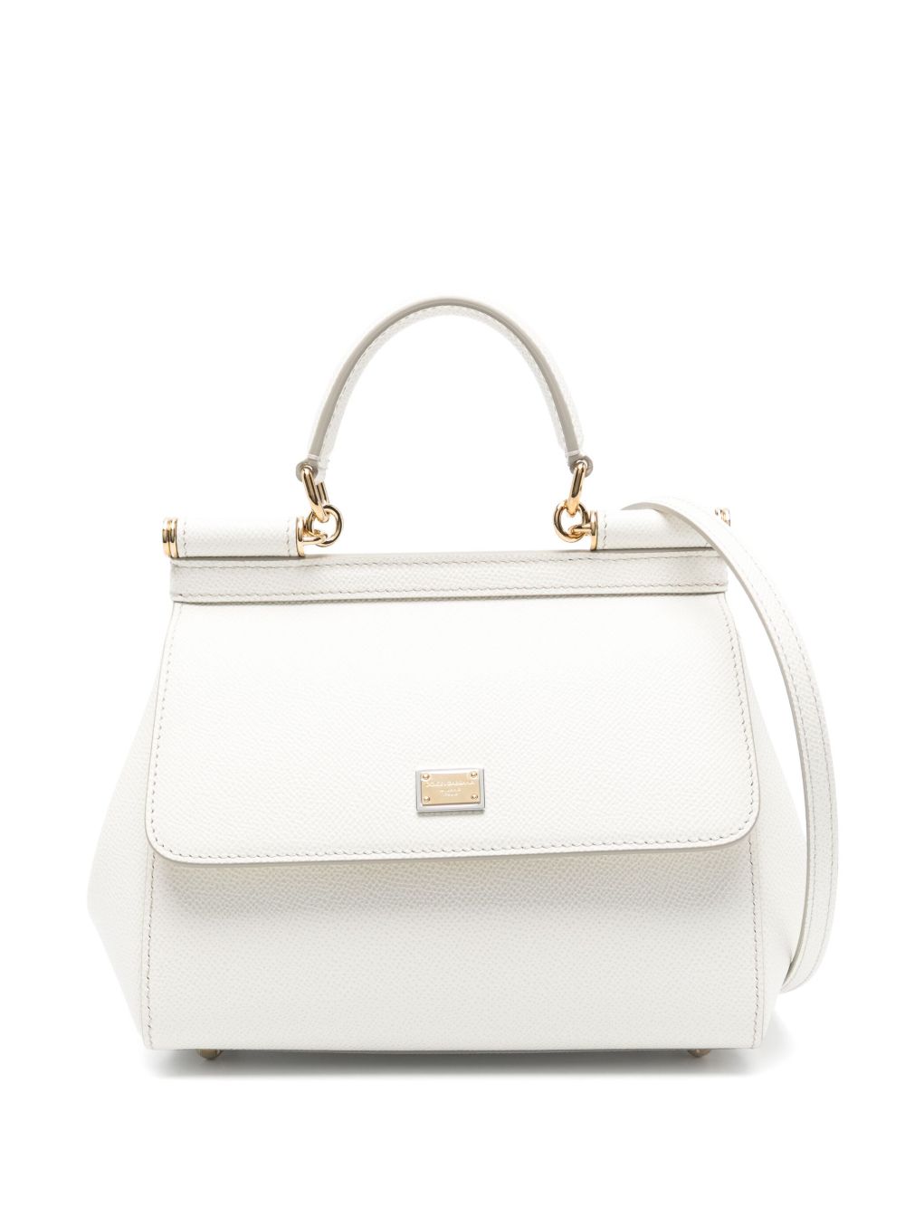 Dolce & Gabbana Handbag — Sicily Medium White