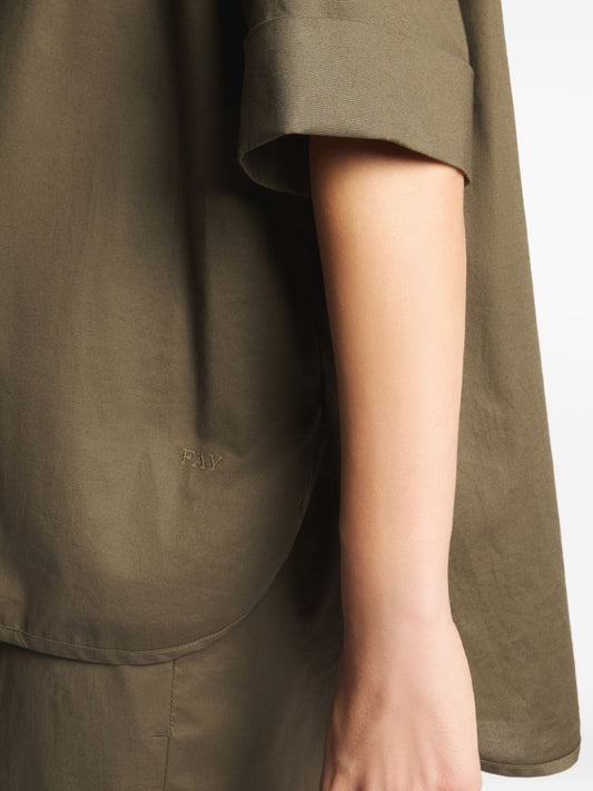 Fay Shirts Green