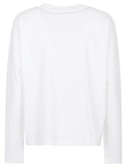 Closed White Crewneck Sweater for Women — Organic Cotton