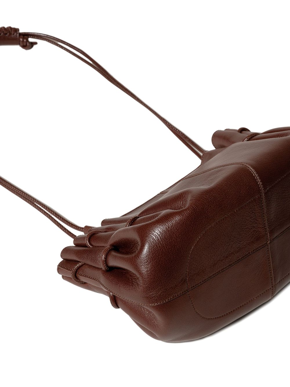 Hereu Leather Brown Shoulder Bag — Arta Collection