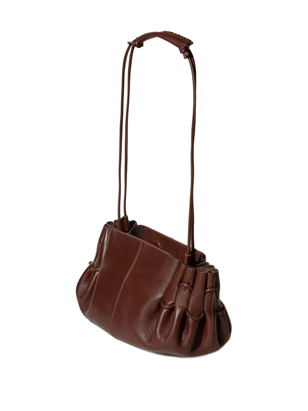 Hereu Leather Brown Shoulder Bag — Arta Collection