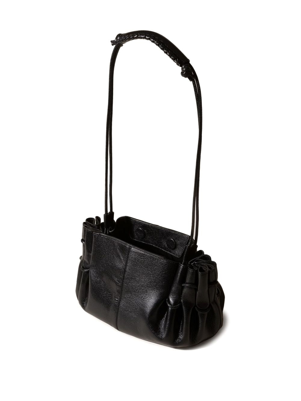 Hereu Black Shoulder Bag — Arta Leather | Aumifour