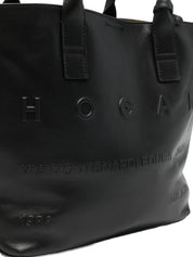 Hogan Black Shopper Bag - New In Spring‑Summer 2026