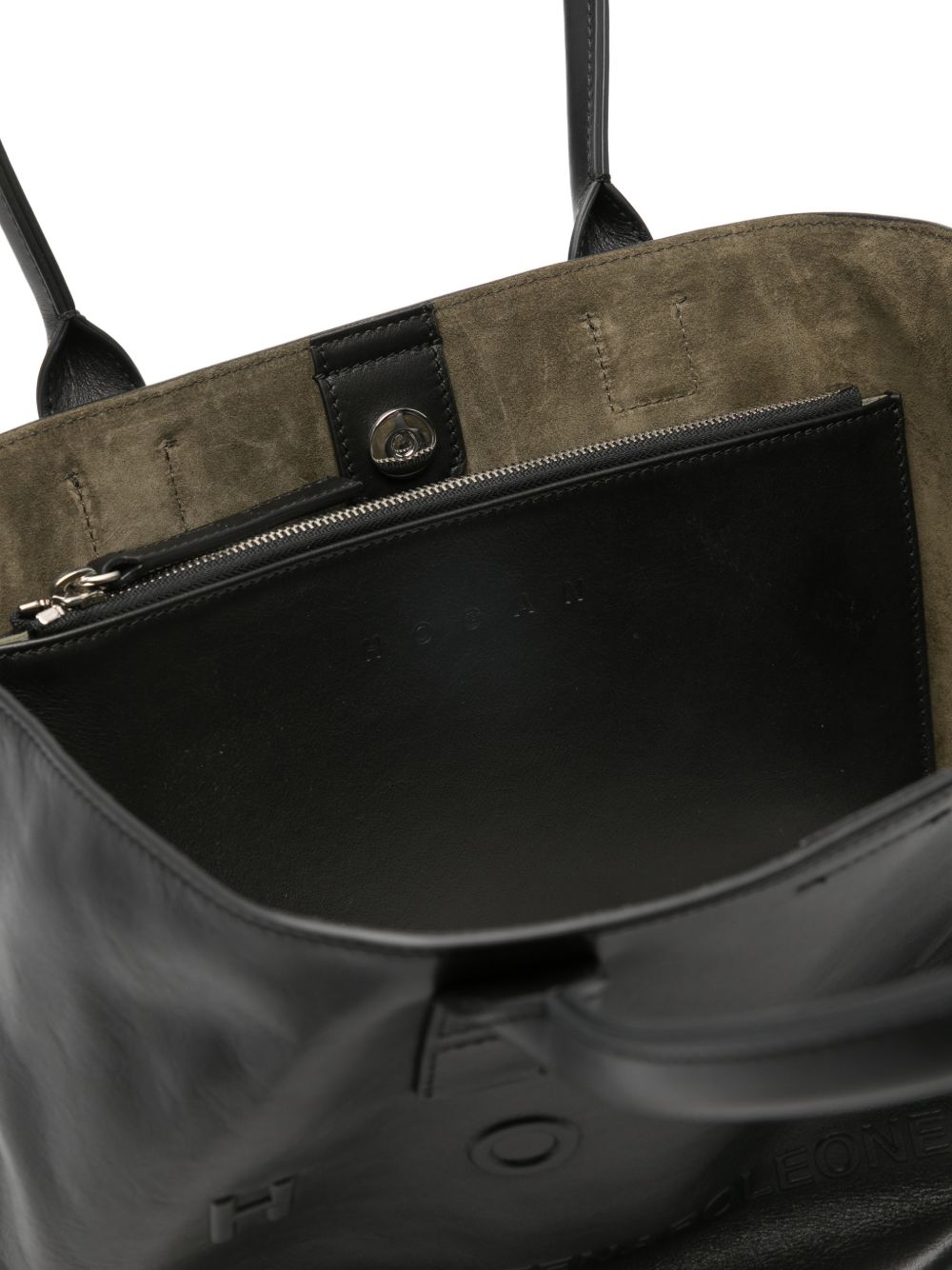 Hogan Black Shopper Bag - New In Spring‑Summer 2026