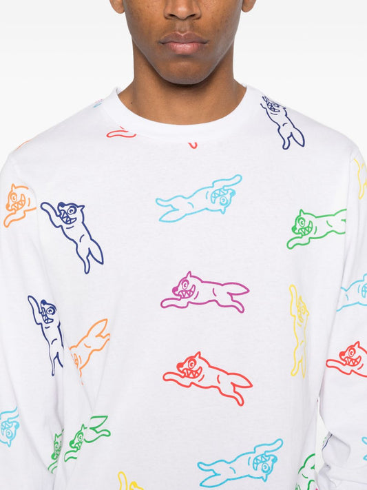 Icecream White Graphic T-Shirt — Men’s Topwear