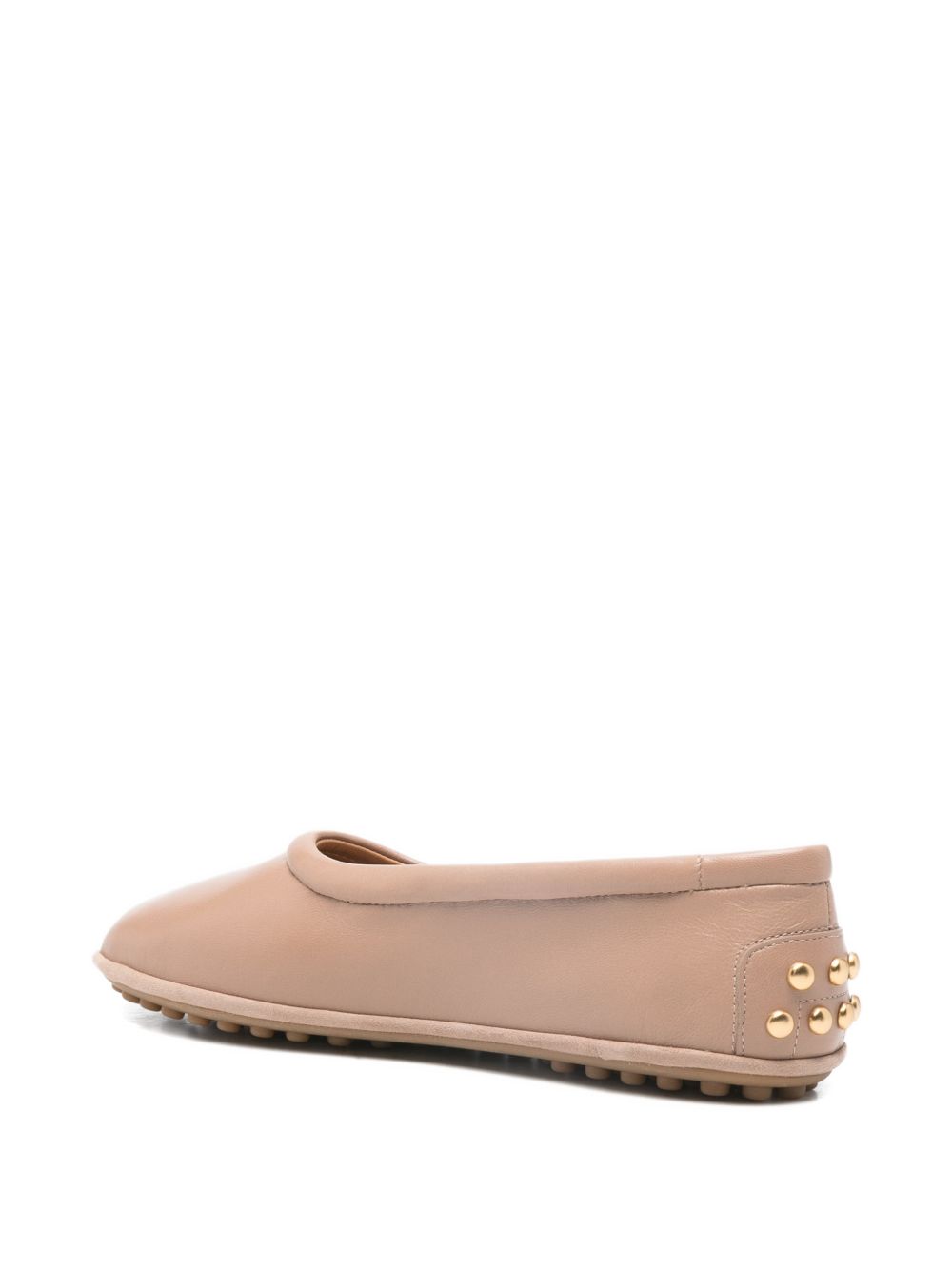 Tod'S Powder Flat Shoes — Leather Ballets, From €249