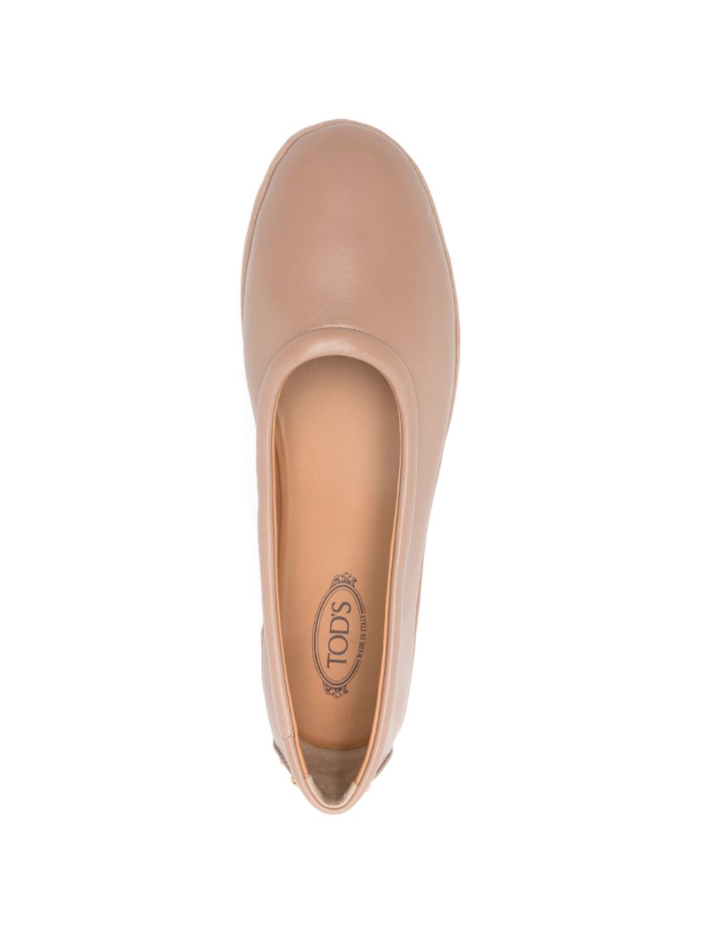 Tod'S Powder Flat Shoes — Leather Ballets, From €249