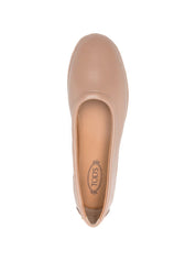 Tod'S Powder Flat Shoes — Leather Ballets, From €249