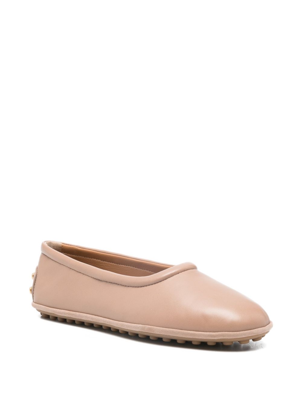 Tod'S Powder Flat Shoes — Leather Ballets, From €249