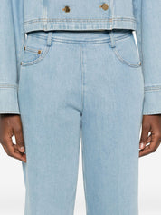 Forte Forte Jeans Clear Blue — High-Waisted Luxury Denim