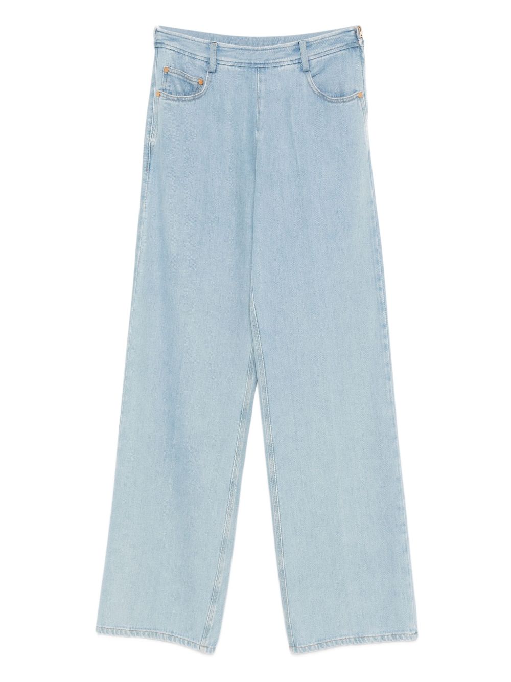 Forte Forte Jeans Clear Blue — High-Waisted Luxury Denim