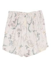 Forte Forte Short Trousers — Powder Floral Shorts