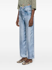 Pierre Louis Mascia Trousers Clear Blue